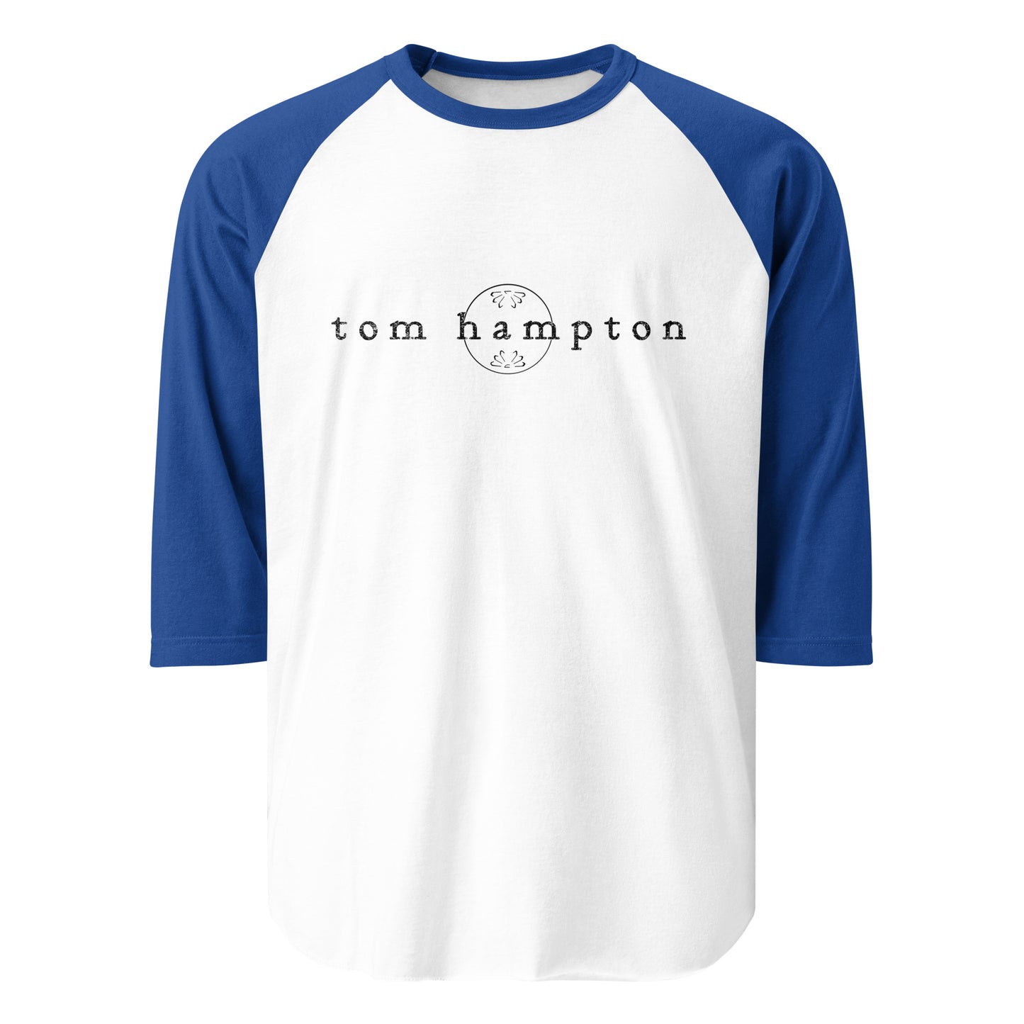 Tom Hampton ResoLogo (blk) 3/4 sleeve raglan shirt