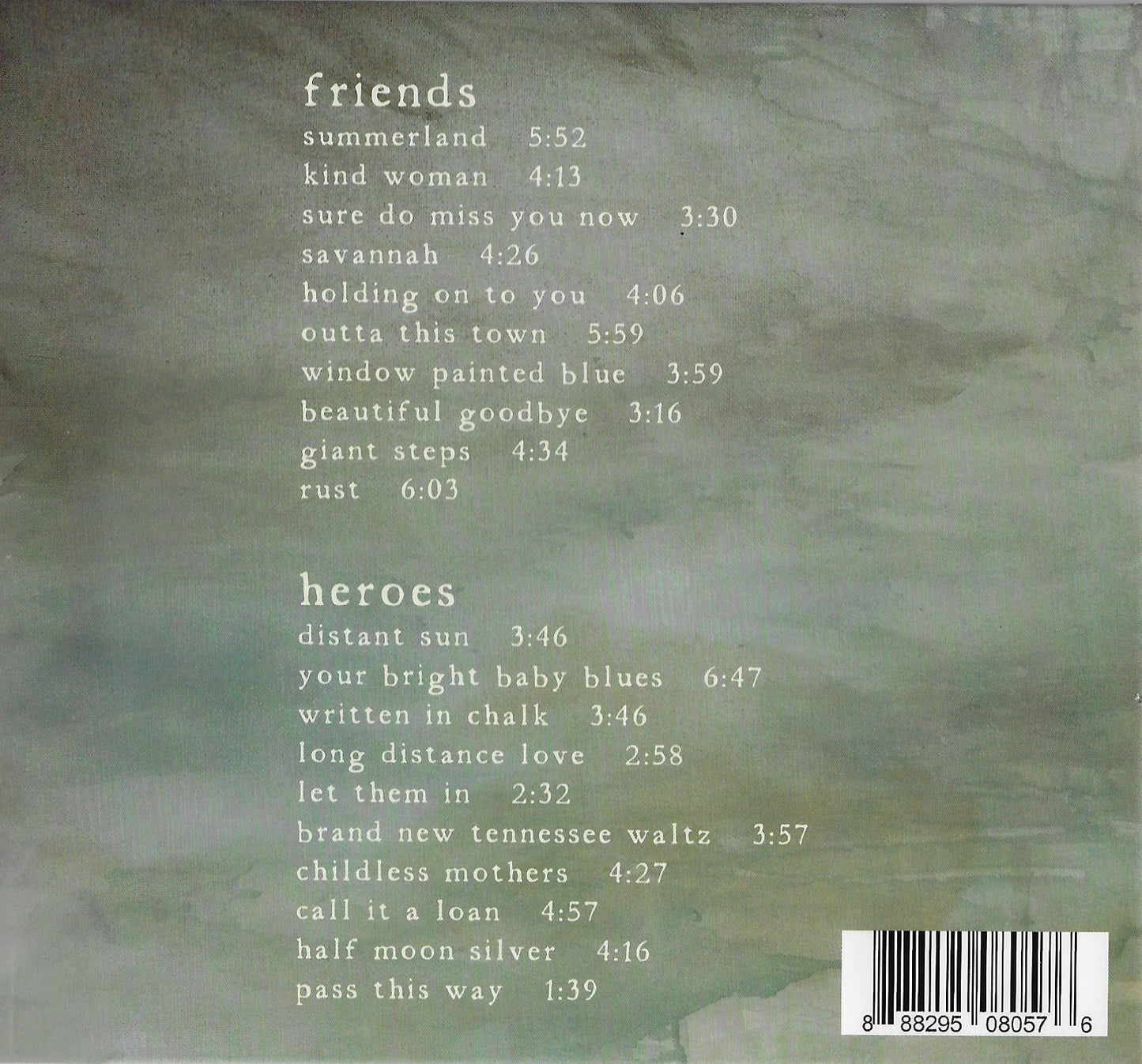 "Friends and Heroes" CD