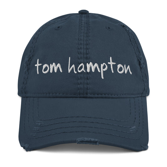 Tom Hampton Uncool Logo Distressed Dad Hat