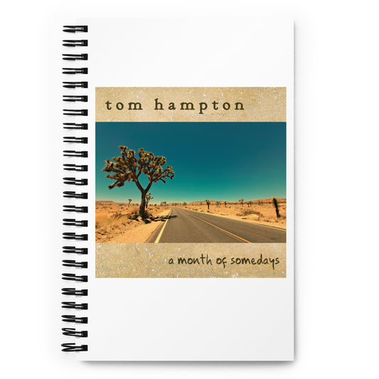 Tom Hampton AMoS Album Cover Spiral notebook