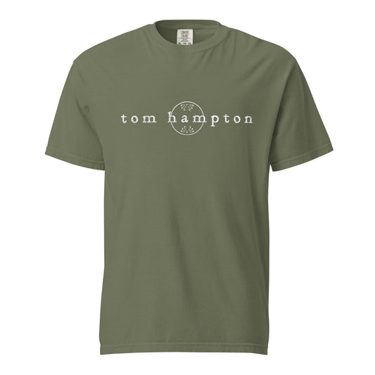 Tom Hampton ResoLogo on Unisex garment-dyed heavyweight t-shirt